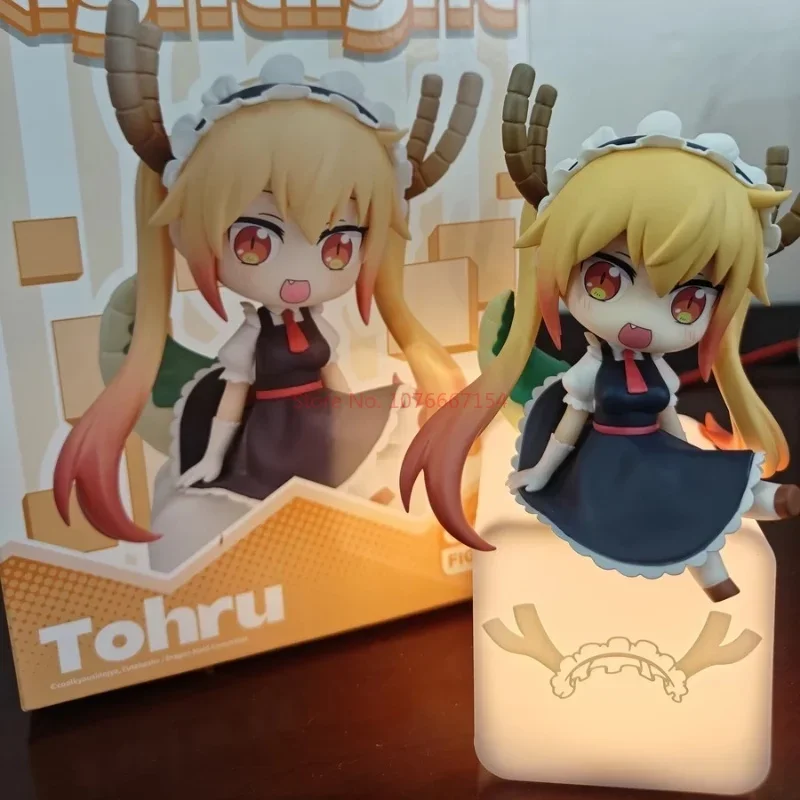 Miss Kobayashi's Dragon Maid Kannakamui Tohru Anime Figure Model Kit Q Version Figure Night Light Platform Night Light Toys