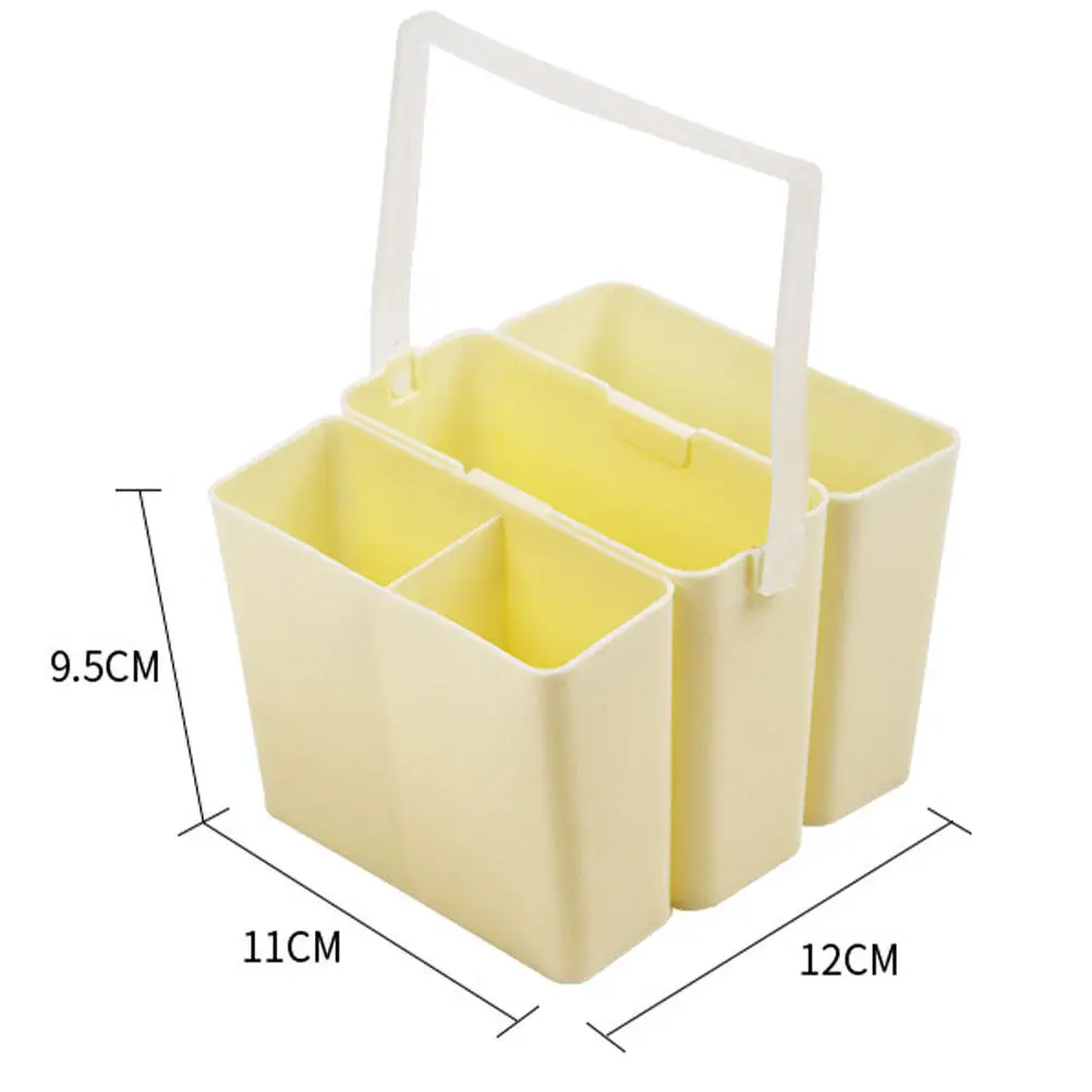 Multi-Functional Paint Brush Cleaner Detachable Plastic Washing Bucket Brush Washer Holder Portable Art Painting Accessory
