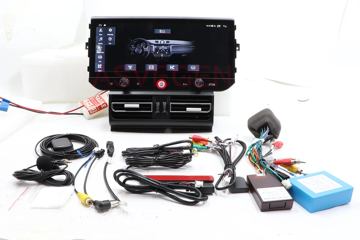 12.3 Inch Carplay Android Auto DVD Radio Stereo Speler Voor Porsche Macan 2010-2015 Met Auto GPS Navigatie