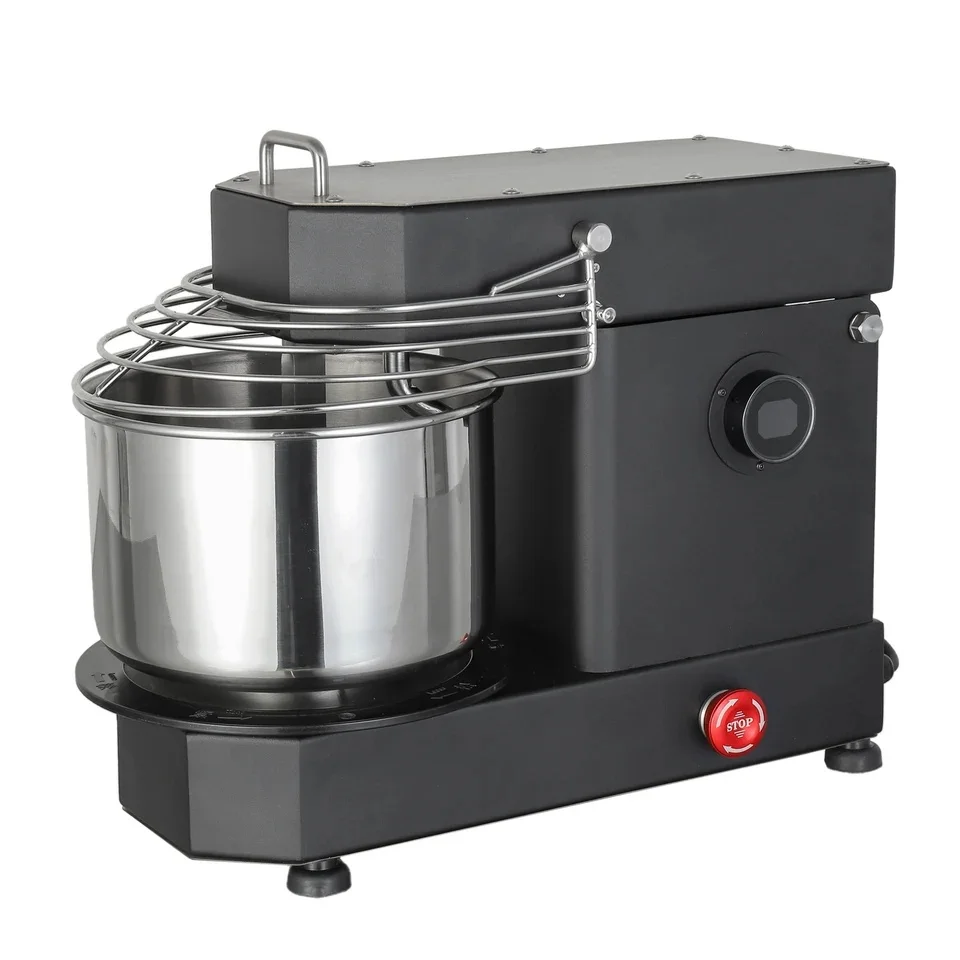 Mini Desktop Food Mixer 5L/10L/15L/12L Capacity 5kg/3kg Spiral Bread Dough Mixer Accessories for Bread Wheat Fruit Water