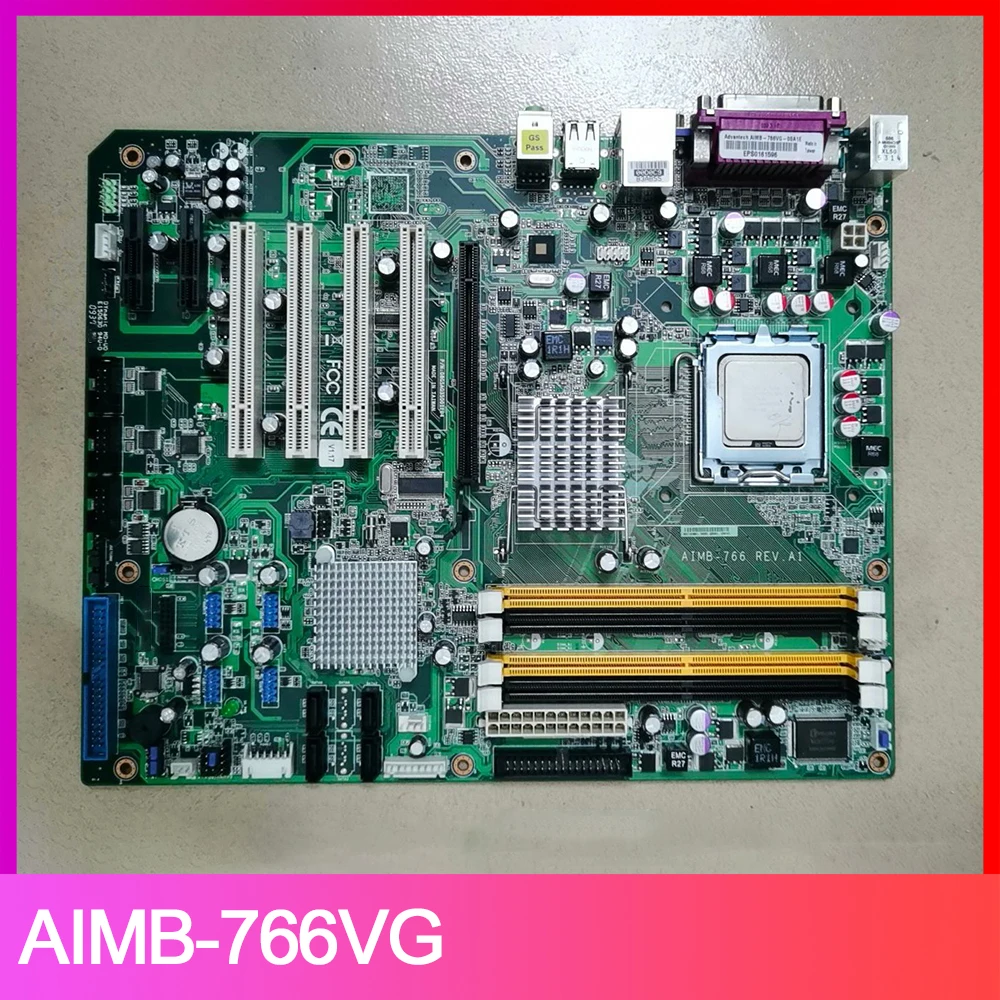 Industrial Computer Motherboard AIMB-766 REV.A1  AIMB-766VG