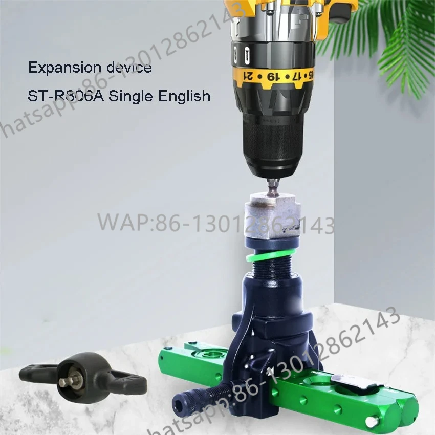 ST-R806A Expander Ratchet Hand Electric Dual purpose Eccentric Aluminum Alloy Expander Tube 1/4, 3/8, 1/2, 5/8, 3/4