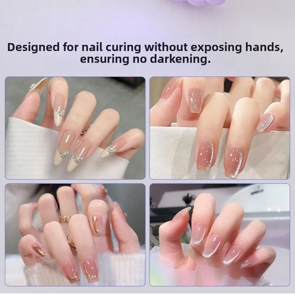 360 graden draaibare LED-nagellamp met clip Gelnagels UV-nageldroger Draagbare nageldroger Lampen voor thuissalon Gereedschap