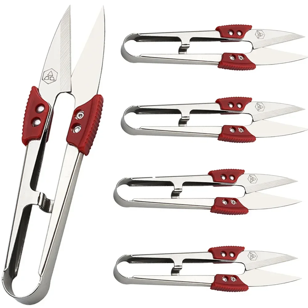 1/3/5pcs Premium Stainless Steel Thread Snips - Precision Embroidery & Sewing Scissors Set for Crafting