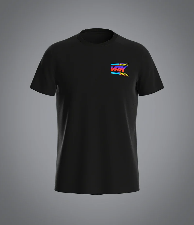 VRK Summer Men's Loose Mesh Breathable Short Sleeve Crew Neck T-Shirt 2026 New Hot Sale Vrunk Vice City 3D Printed Top