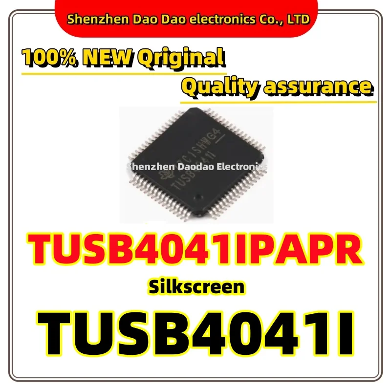 TUSB4041IPAPR Silkscreen TUSB4041I USB Interface controller chip IC New and original