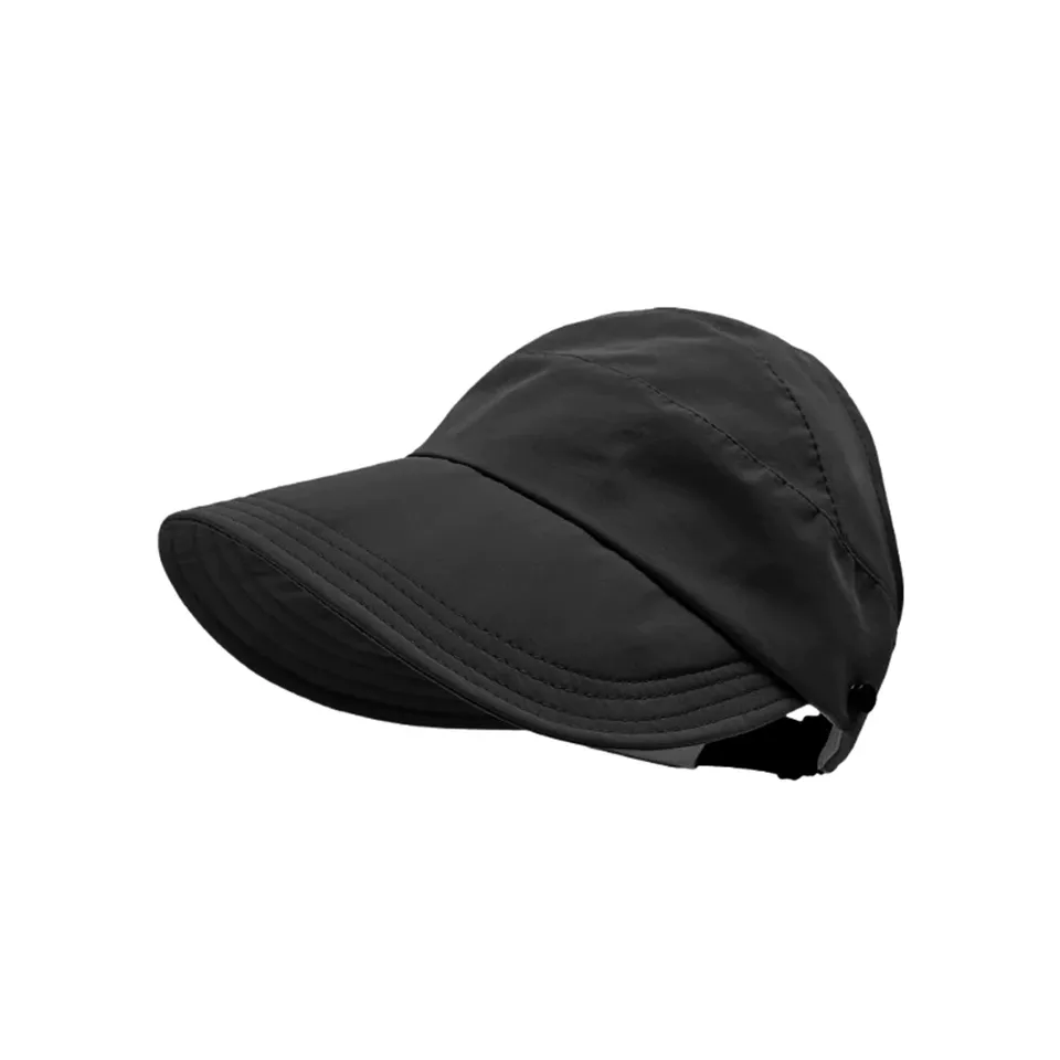  Women Quick Dry Sun Hat Summer Outdoor Visor Thin Lightweight UPF Sunscreen Cap 