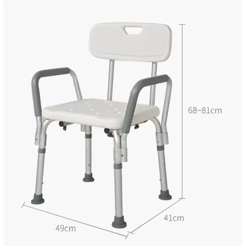 Wall Mounted Shower Folding Chair, Fold Down Bath Seat Safety, 350lb Shower Stool Collapsible for Senior Elderly Adults Disabled