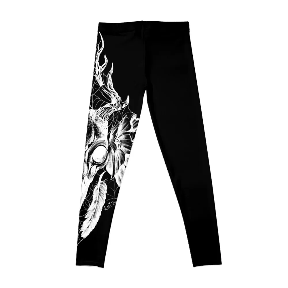 Skulls and antlers Leggings joggers for Sportswear woman gym sports tennis for Women's fitness Womens Leggings