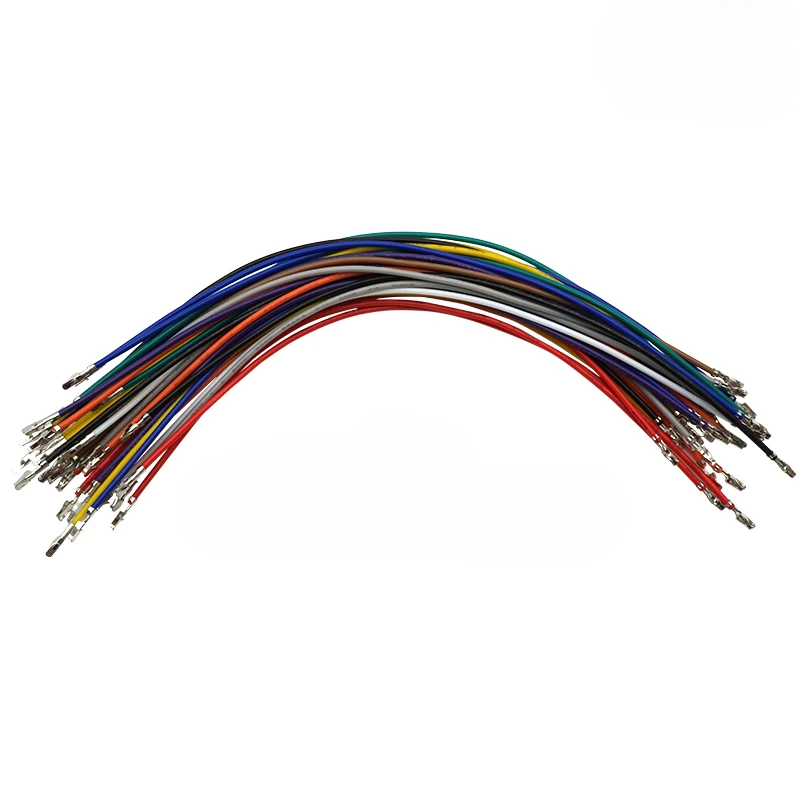 10PCS PHB2.0 Terminal Wire Electronic Wire Single-head Double-headed Terminal Crimping Wiring Reed 2.0mm Connecting Line