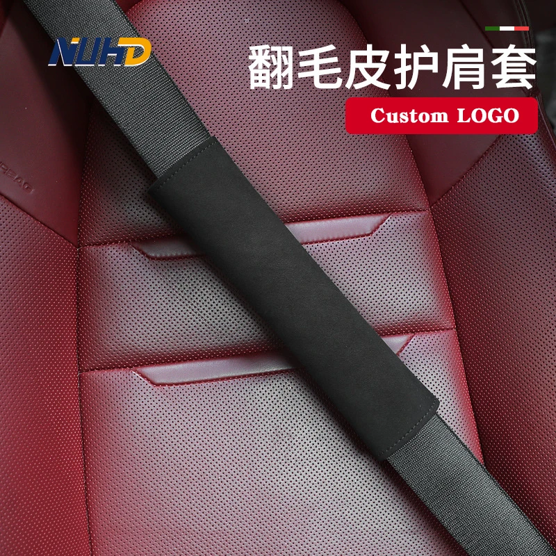 Juste de Protection pour Ceinture de Sécurité de Voiture, en Daim, pour Toyota Honda Nissan Mazda Lexus MF iti Subaru, Accessoires d'Nik, 2 Pièces