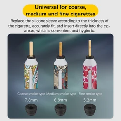 Portable Environmental Protection Smoke Sleeve Thick, Medium And Fine Car Ashtray Does Not Drop Ash