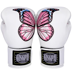 Professional Boxing Gloves Women Thai Boxing Free Fighting Sanda MMA Muay Karate Gloves for Children Teenagers Training Fitness