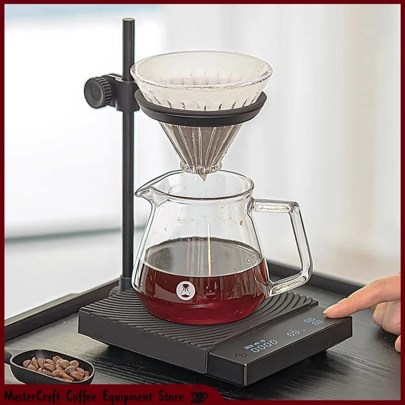 Timemore Black Mirror DUO Coffee Scale Dual Mode High Precision Digital Scale with Timer and Stand for Drip Coffee and Espresso