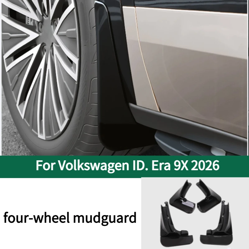 

4pcs Car Mudguard For Volkswagen ID. Era 9X 2026 Mudflap Front Rear Wheel Fender Splash Guard Mudguard Car Accessories