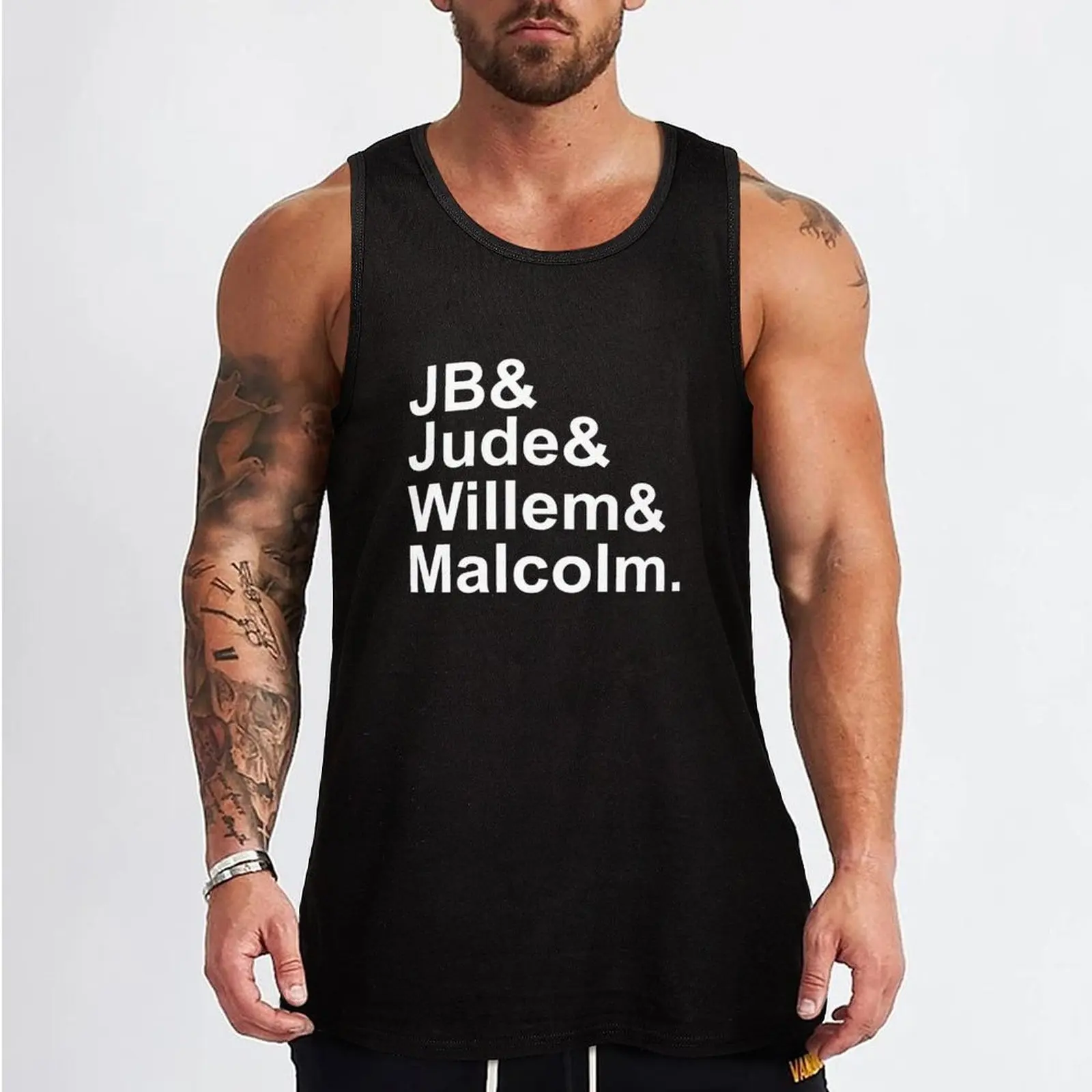 A Little Life Book - White Tank Top t-shirts man Vest for boy Men sleeveless tee cool things