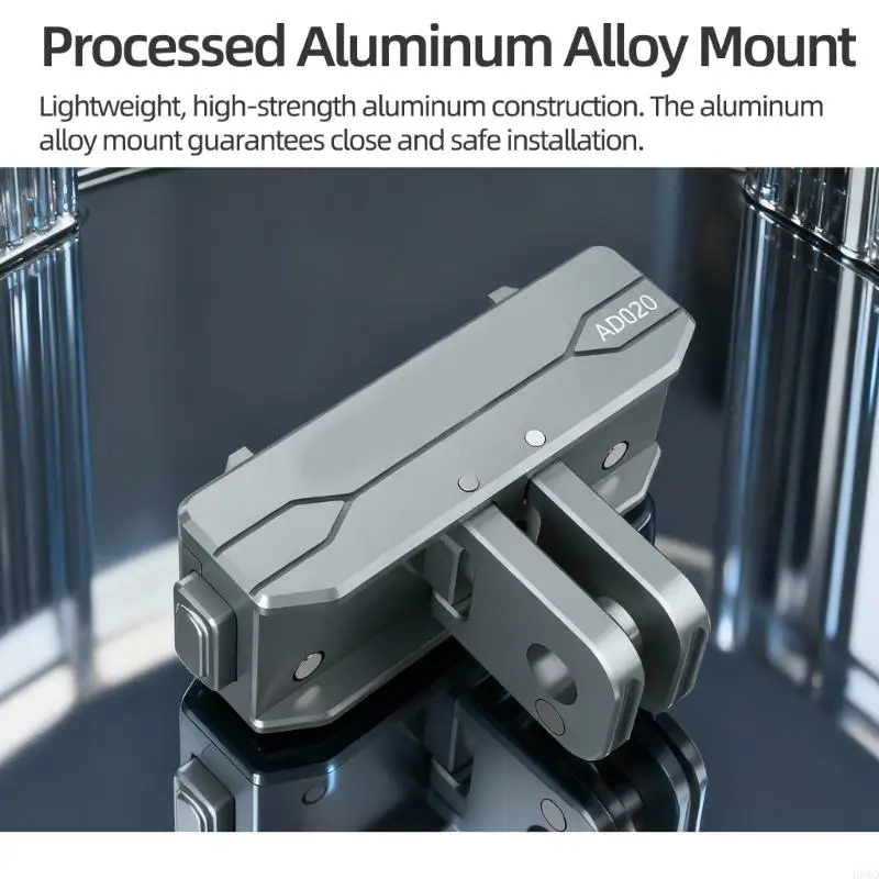 سبائك الألومنيوم منصب الكاميرا مرفق مغناطيسي للحوامل ثلاثية الأبعاد عصا السيلفي الملحقات H8WD #4