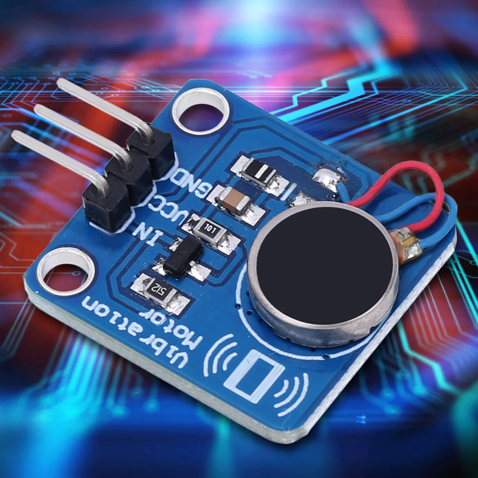 

Модуль вибрационного двигателя DC5V 9000RPM Модуль проекты Модуль вибрации Амортизирующий модуль Вибрационный двигатель Вибрационный модуль
