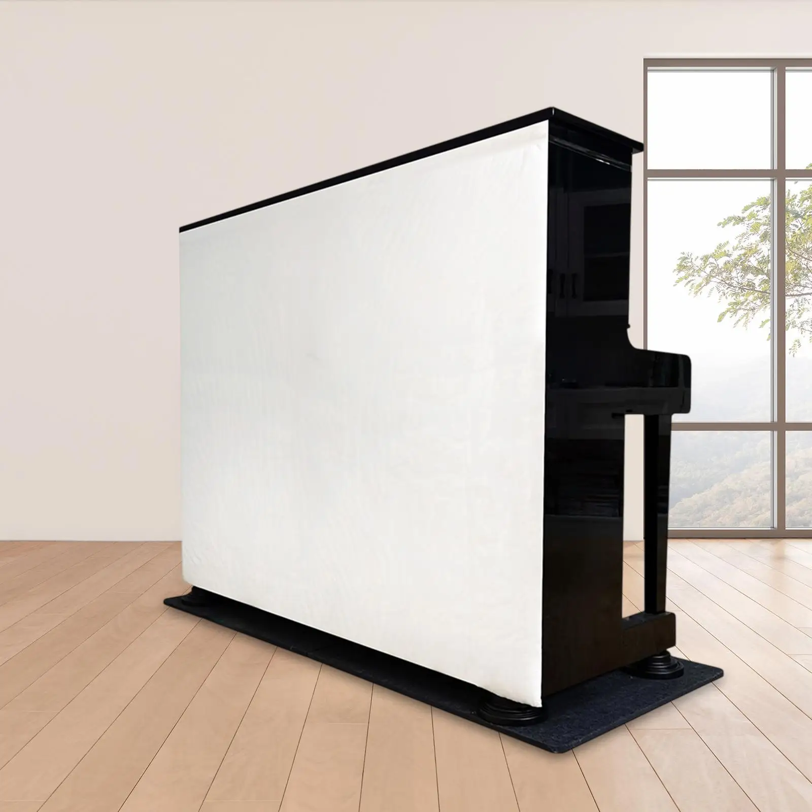 Acoustic Absorption Panel High Density Sound Absorbing Cotton Moistureproof Sound Dampening Blanket for Piano Classroom