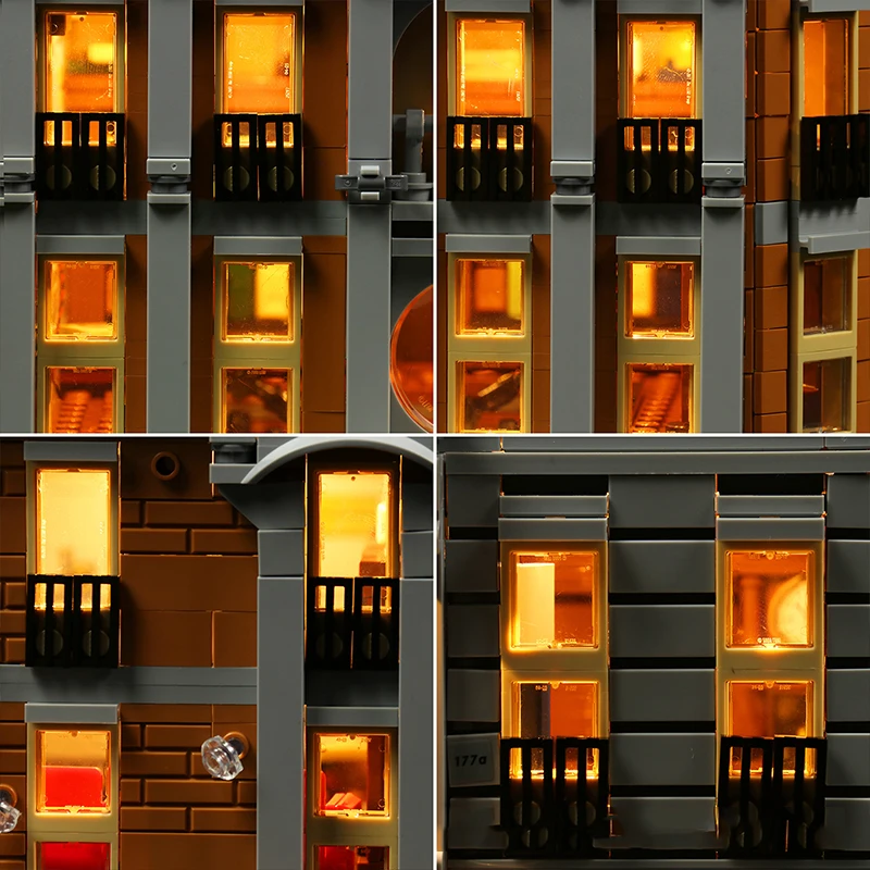 

Индивидуальный комплект светодиодных фонарей премиум-класса «сделай сам» для Lego 76218 (только светодиодный светильник, без модели блоков), подчеркивающие ваши любимые здания