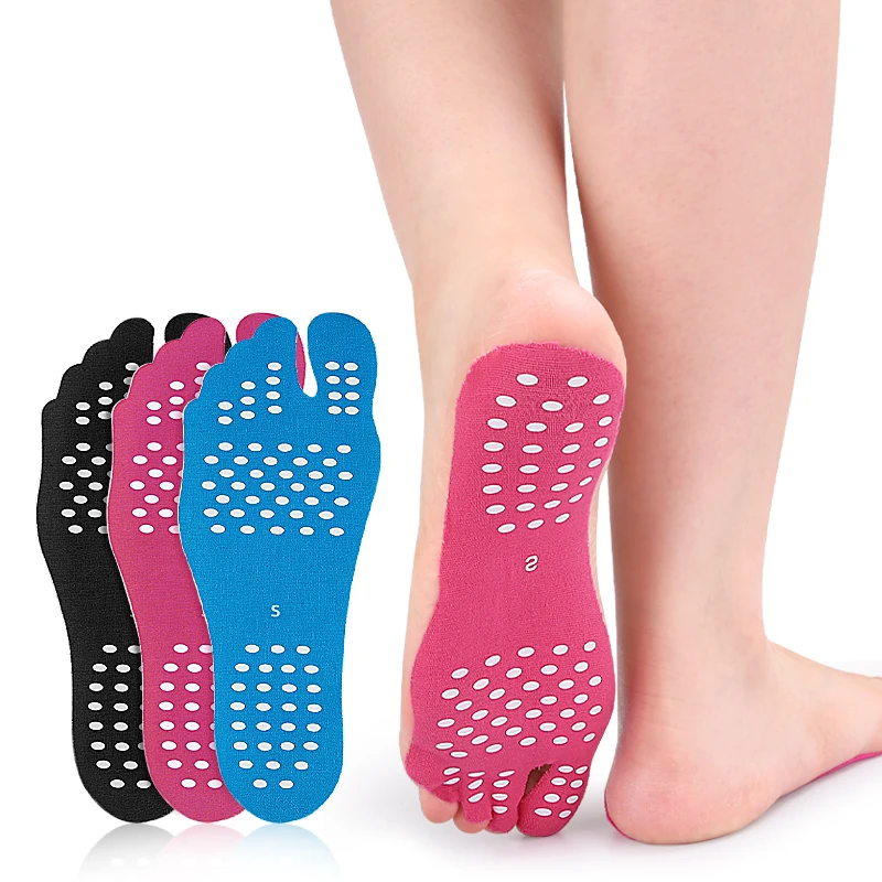 Samoprzylepne wkładki do butów na plażę, niewidoczne, przenośne, zapobiegające oparzeniom i wyszczepieniom w letnim piasku, odpinane wkładki pod stopy.