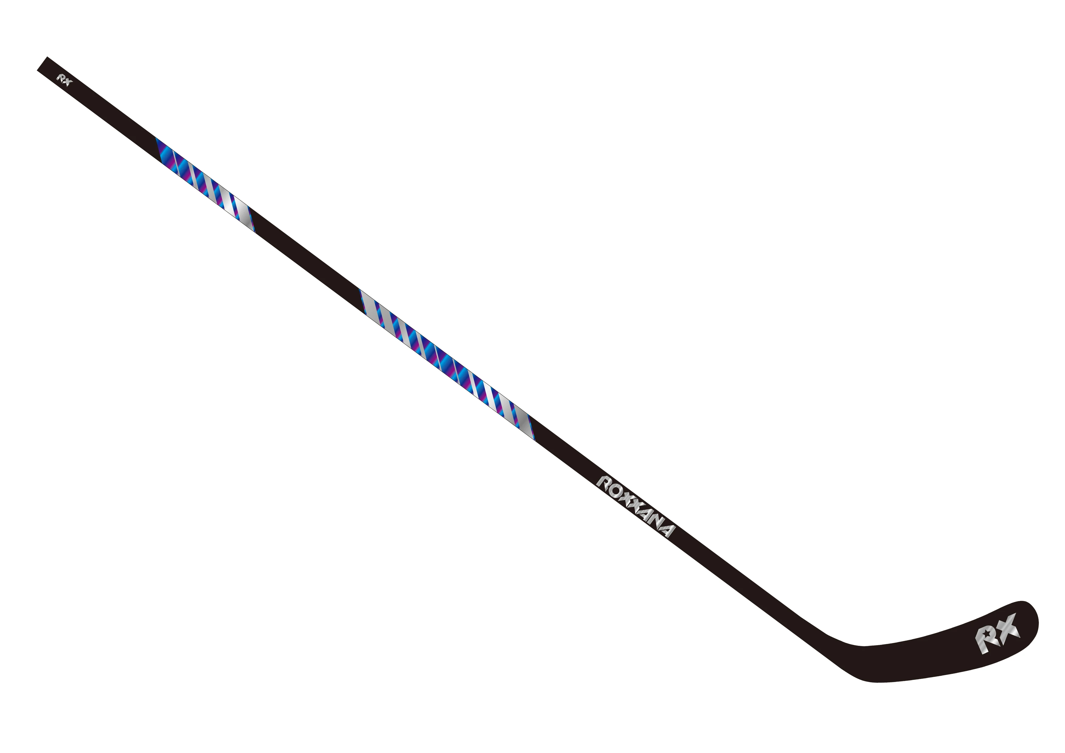 ROXXANA-Ice Hockey Stick 100% Carbon Fiber Frosted Discoloration, 62 \