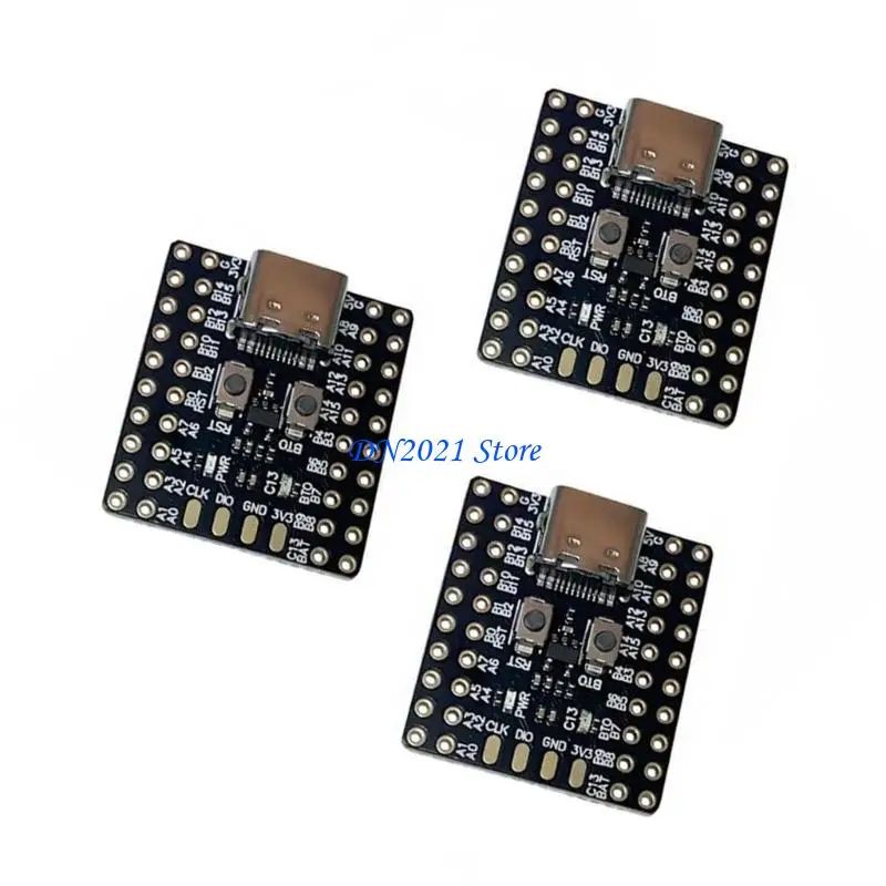 F3KE ARM STM32F103C8T6 Módulo núcleos Convertidores seriales USB programables Paquete 3 unidades