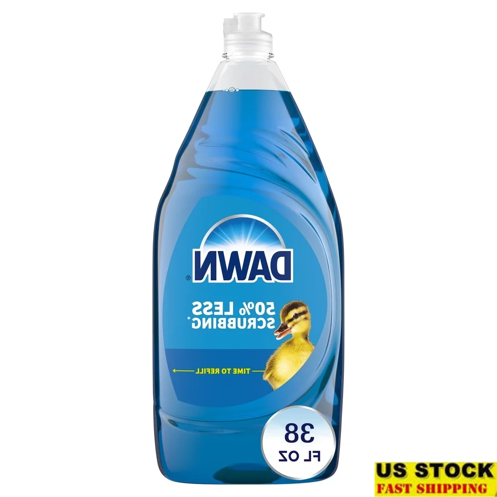 Jabón Ultra para platos líquido concentrado eliminación de grasa líquido para lavar platos limpieza estridente 38oz biodegradable fórmula potente segura