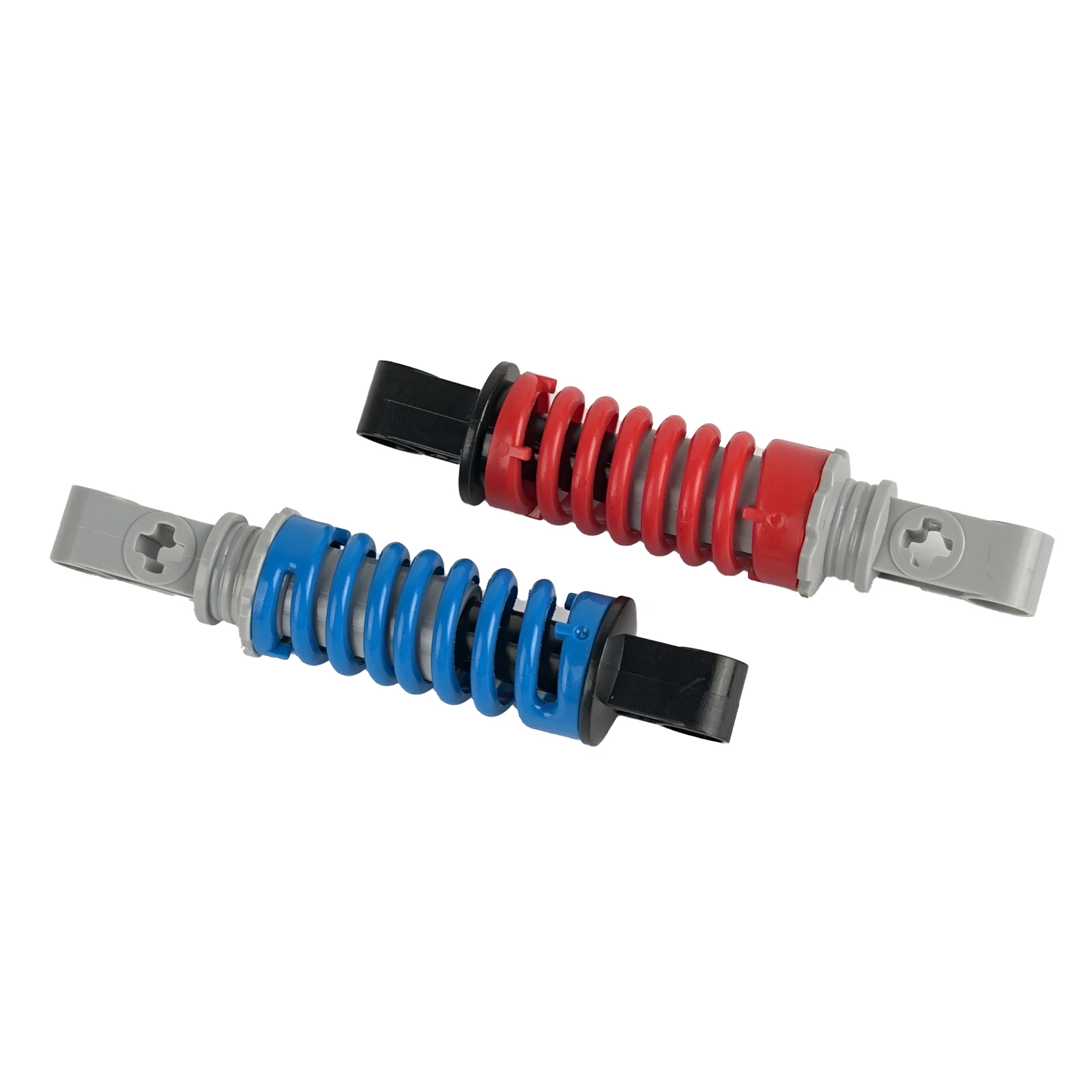 4PCS 오토바이 9L 스프링 충격 흡수기 기술 빌딩 블록 9717c01 자동차 MOC 벽돌 모델 부품 수정 액세서리