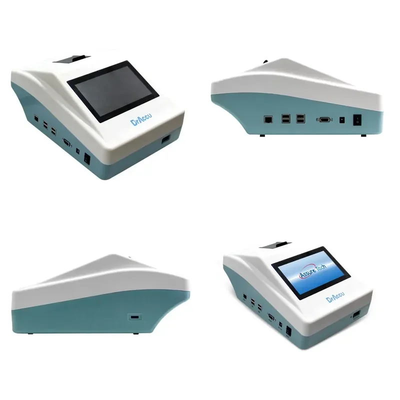 for Clinical Analyzer 7 inch Touch Screen Quantitative Fluorescence POCT Immunoassay System