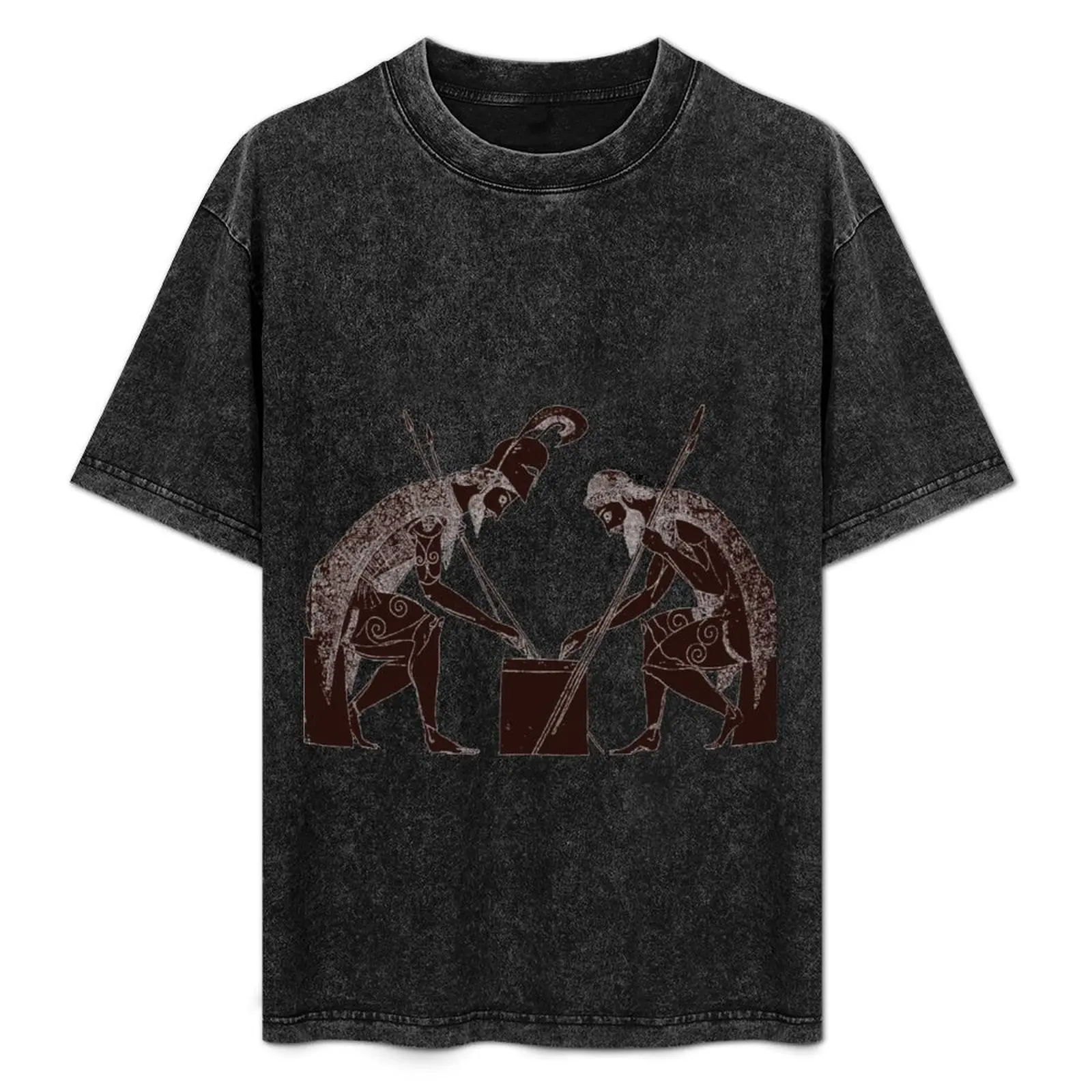 

Achilles and Ajax playing a game of dice T-Shirt Lightweight Hiking T-Shirt