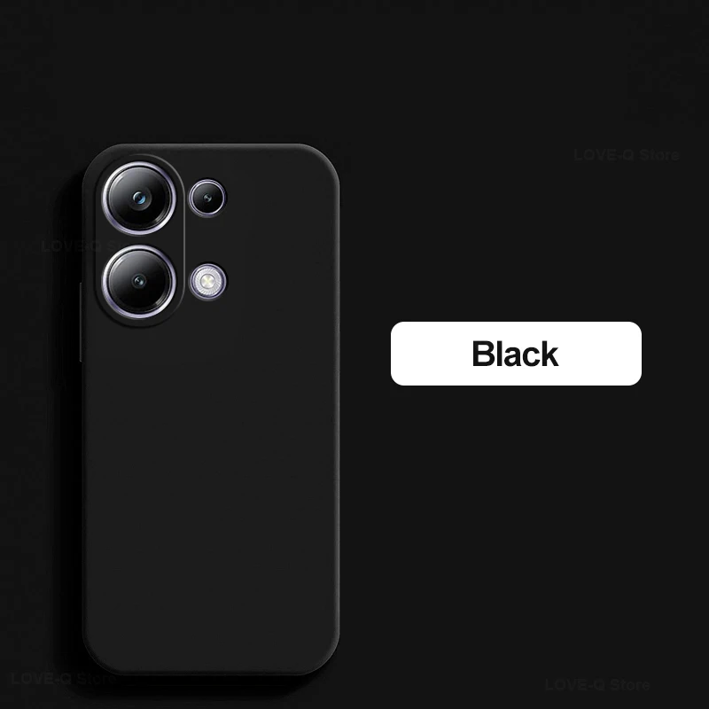 Telefon Fall Für Poco M6 Pro Silikon Einfarbig Herbst und Kollision Schutz Abdeckung Für Xiaomi Poco M6 M6 Pro m6Pro Poco M6 Pro – Detail 8