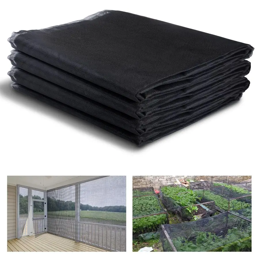 

Сетка для сада 10 x 33 футов, нанокомпозитная сетка из полипропилена от птиц, противомоскитная сетка для защиты растений, овощей, террас B