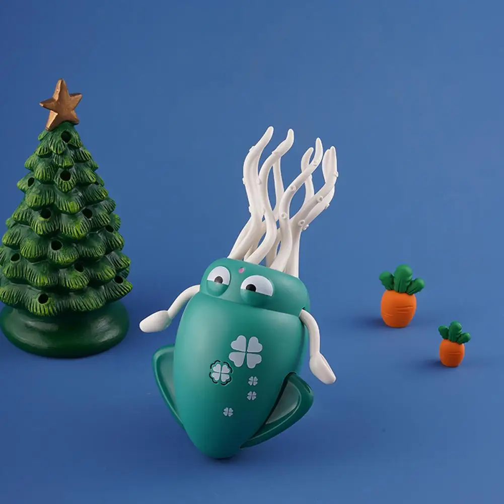 Danza elettrica Polpo Agitarsi Giocattoli Musica Bambino Strisciante Giocattoli Giochi Anti-Stress Antistress Luminoso Per I Bambini Bambini Animali Domestici Gatto