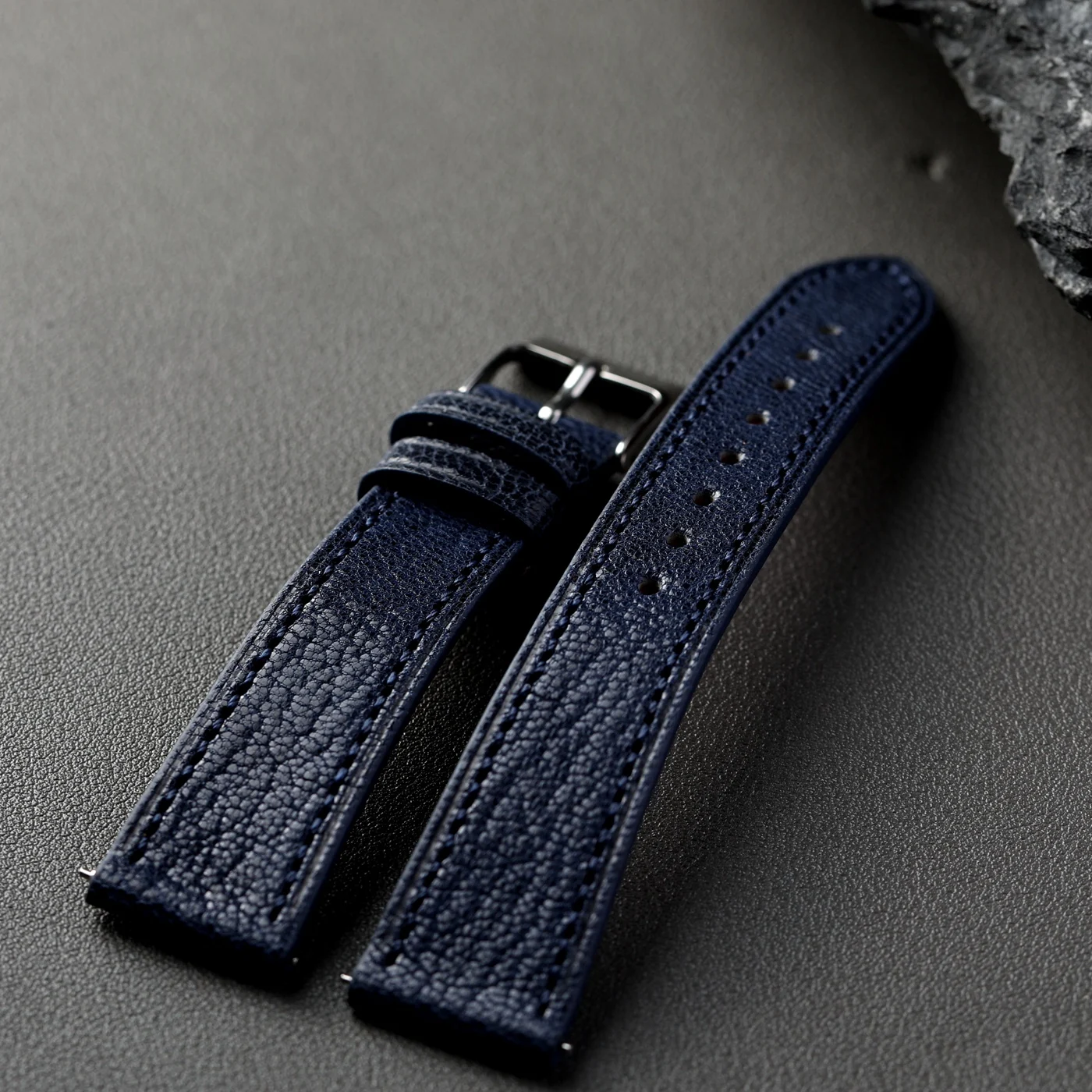 Handmade soft leather strap, goat leather 20MM * 16MM, quick release, soft men's soft ultra-thin Watchband