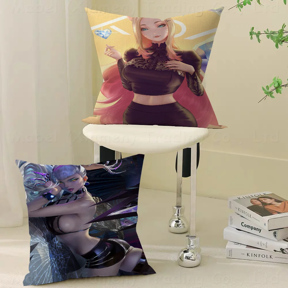 

Game League Of Legends KDAPillow Gift Home Office Decoration Pillow Bedroom Sofa Car Cushion CoverPillow Case