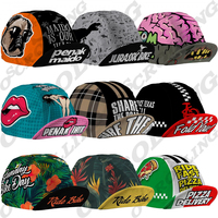 Multi Styles Pizza Plant Dog Lips Sunday Ride Bike New Classical Cycling Caps OSCROLLING Gorra Ciclismo Unisex