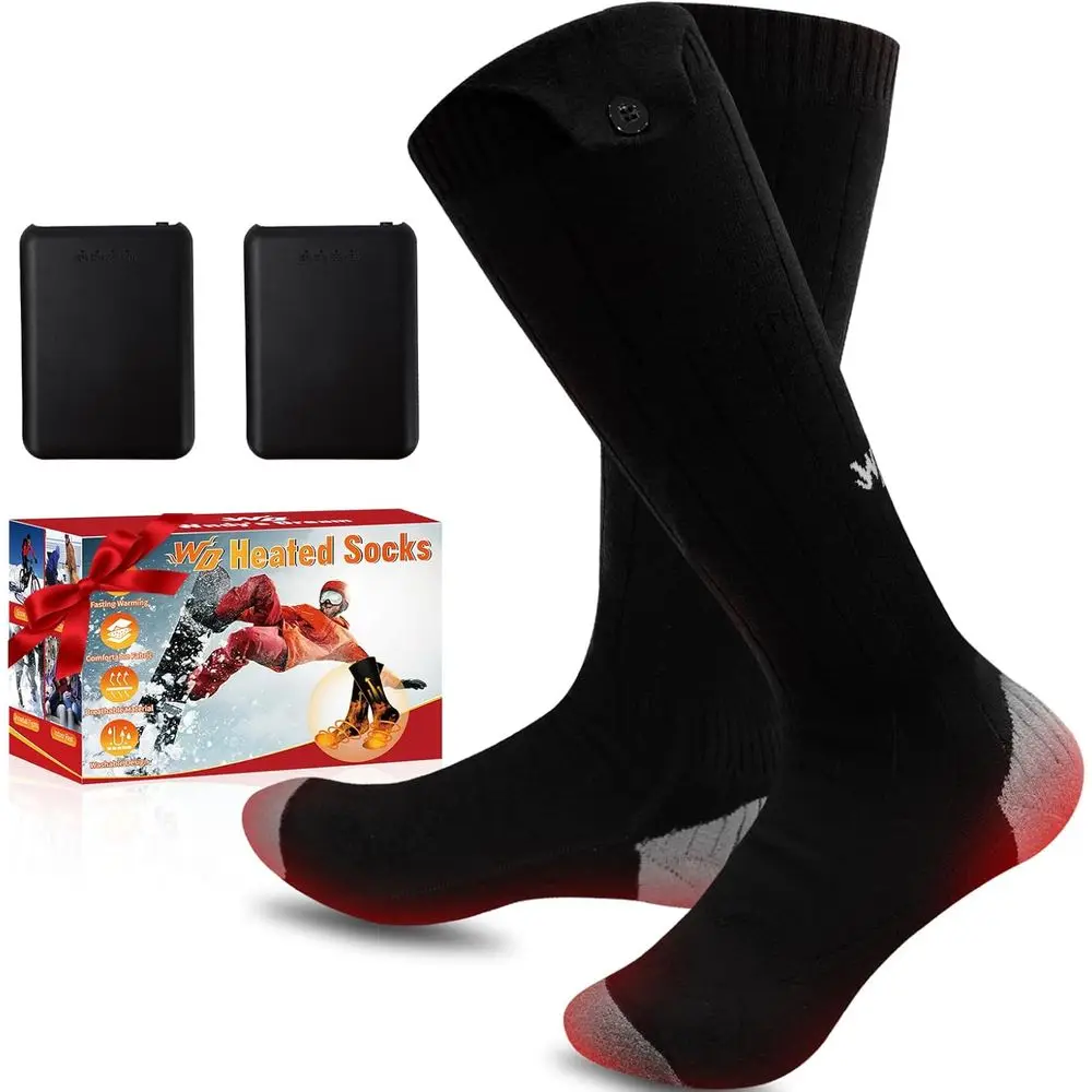 

Rechargeable Warming Socks for Men & Women, 5000mAh Washable, Up to 65°C, Ideal for Outdoor Activities