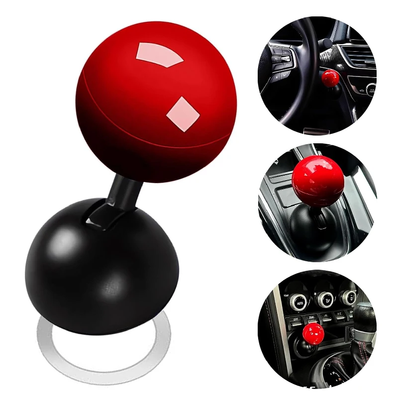 Car button start rocker car accessories interior button rocker car engine ignition button cover