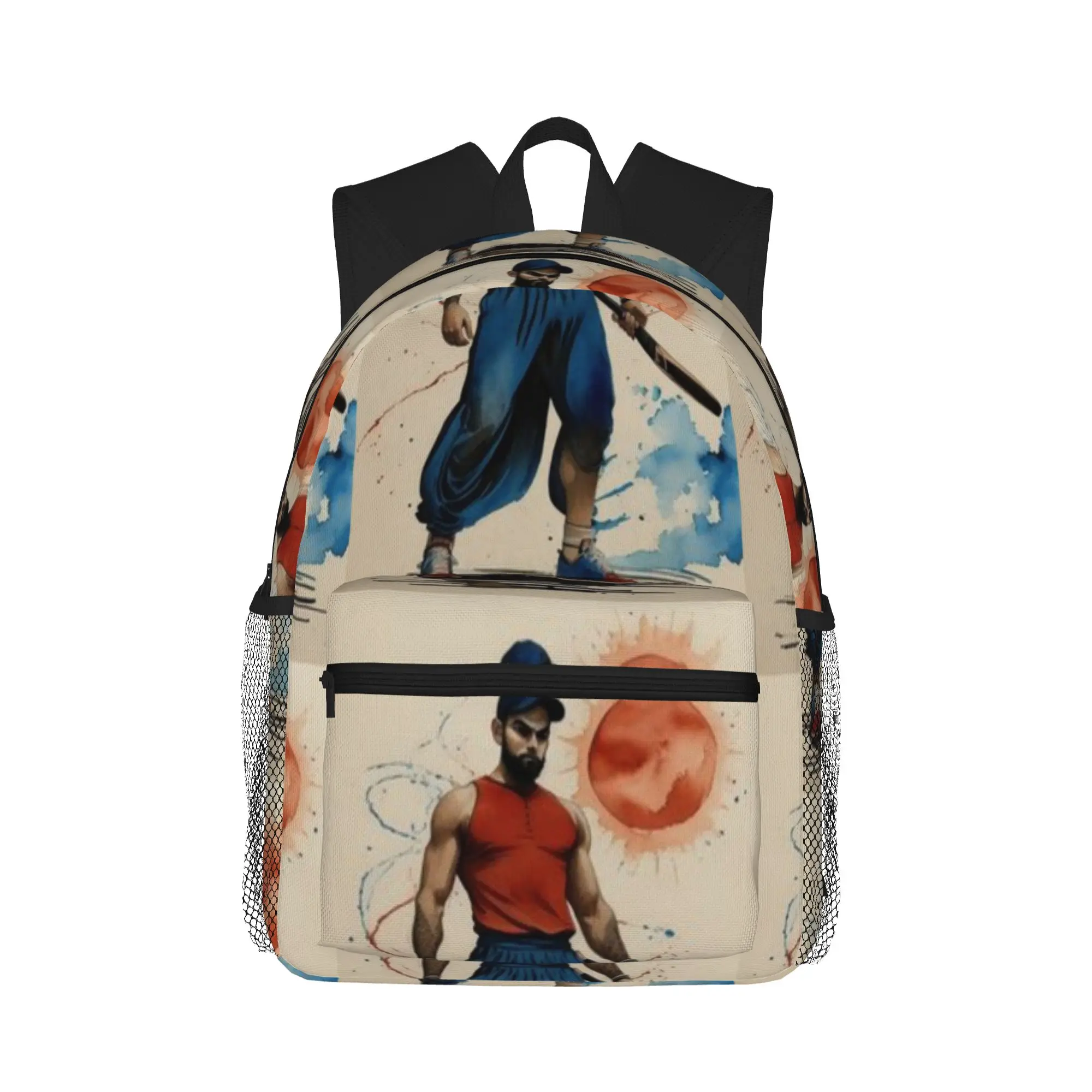 The Legend Cricketer Virat Kohli  Casual Backpack for Students and Adults Female bags