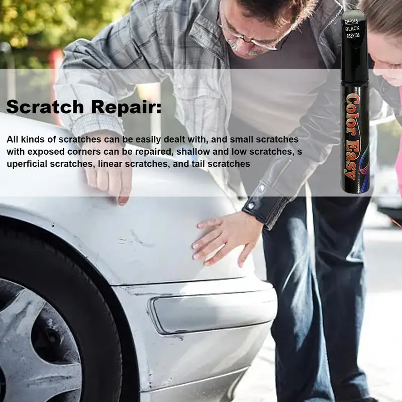 Car Scratch Repair Pen for Rust Prevention, Scratch Remover, Veículos Exterior, 12ml