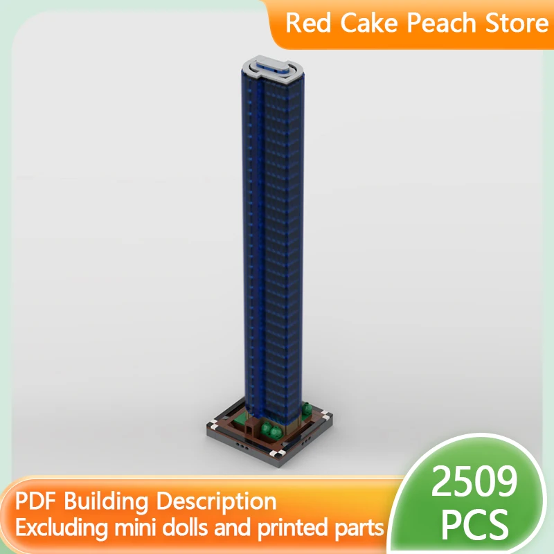 

City Street View Model MOC Building Bricks American Skyscraper Modular Technology Children Holiday Gifts Assemble Toys Suit