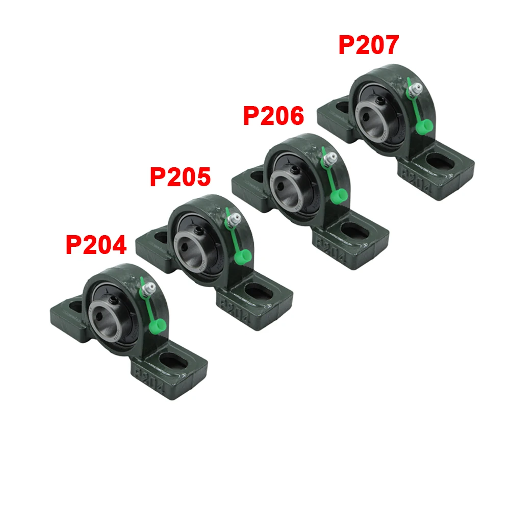 1 Pcs  Mounted Block Cast Housing Self-aligning Pillow Bearing For ATV Buggy Go Kart Electric Quad Bike Rear Axle Parts