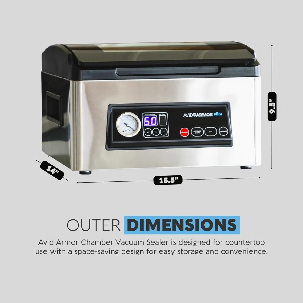 Ultra Series USV32: Premium Chamber Vacuum Sealer Machine High-Performance Vacuum Chamber Sealer