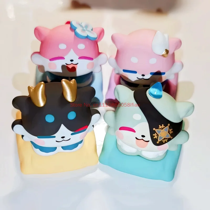 In Stock Genuine Heydolls Honkai Star Rail Chibi Series Blind Box Cute Anime Figur Desktop Decoration Mystery Surprise Box Toys