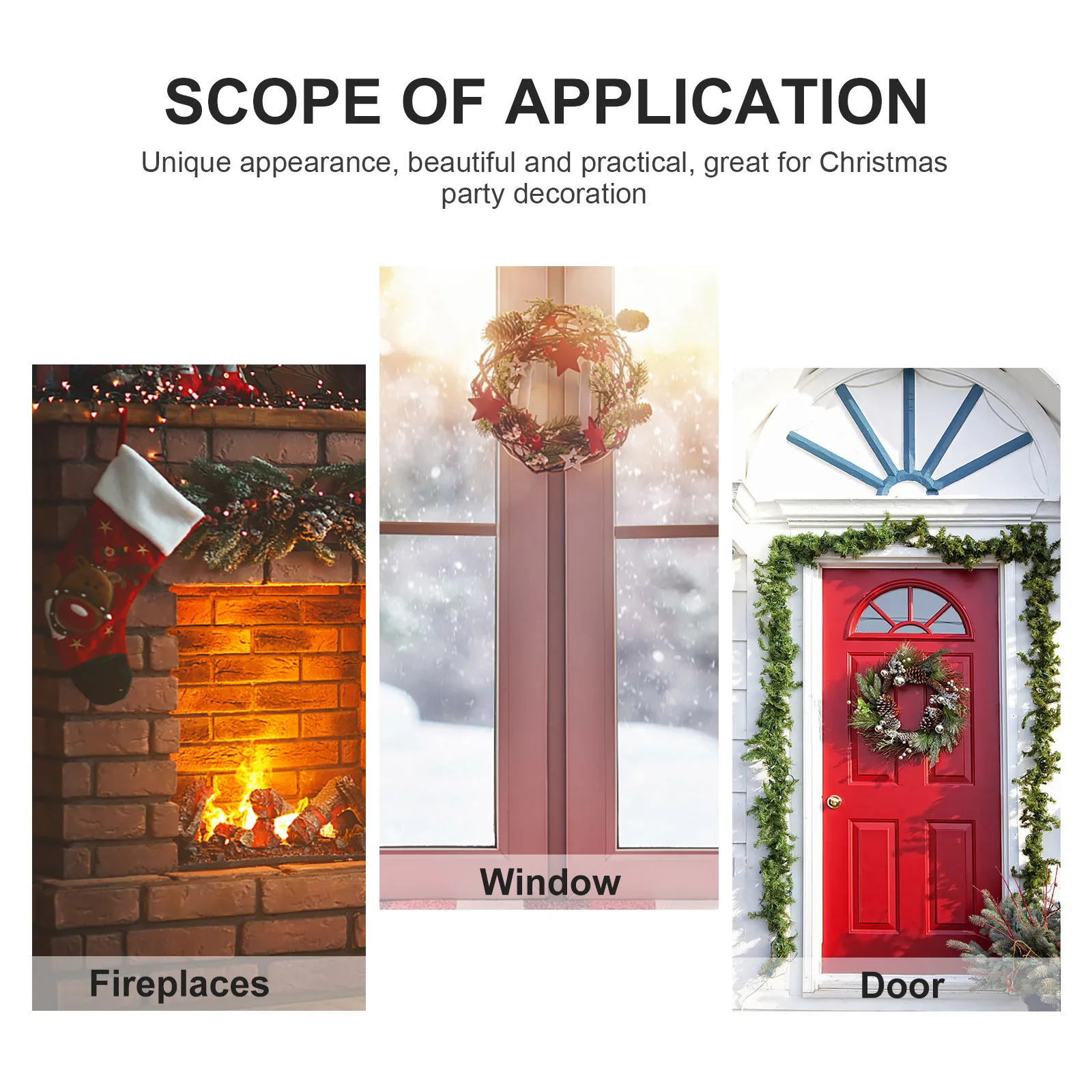 

2Pcs Zinc Alloy Mantel Hook Christmas Stocking Holder Fireplace Hook Xmas Garland Holder Party Decor Christmas Stocking Hanger