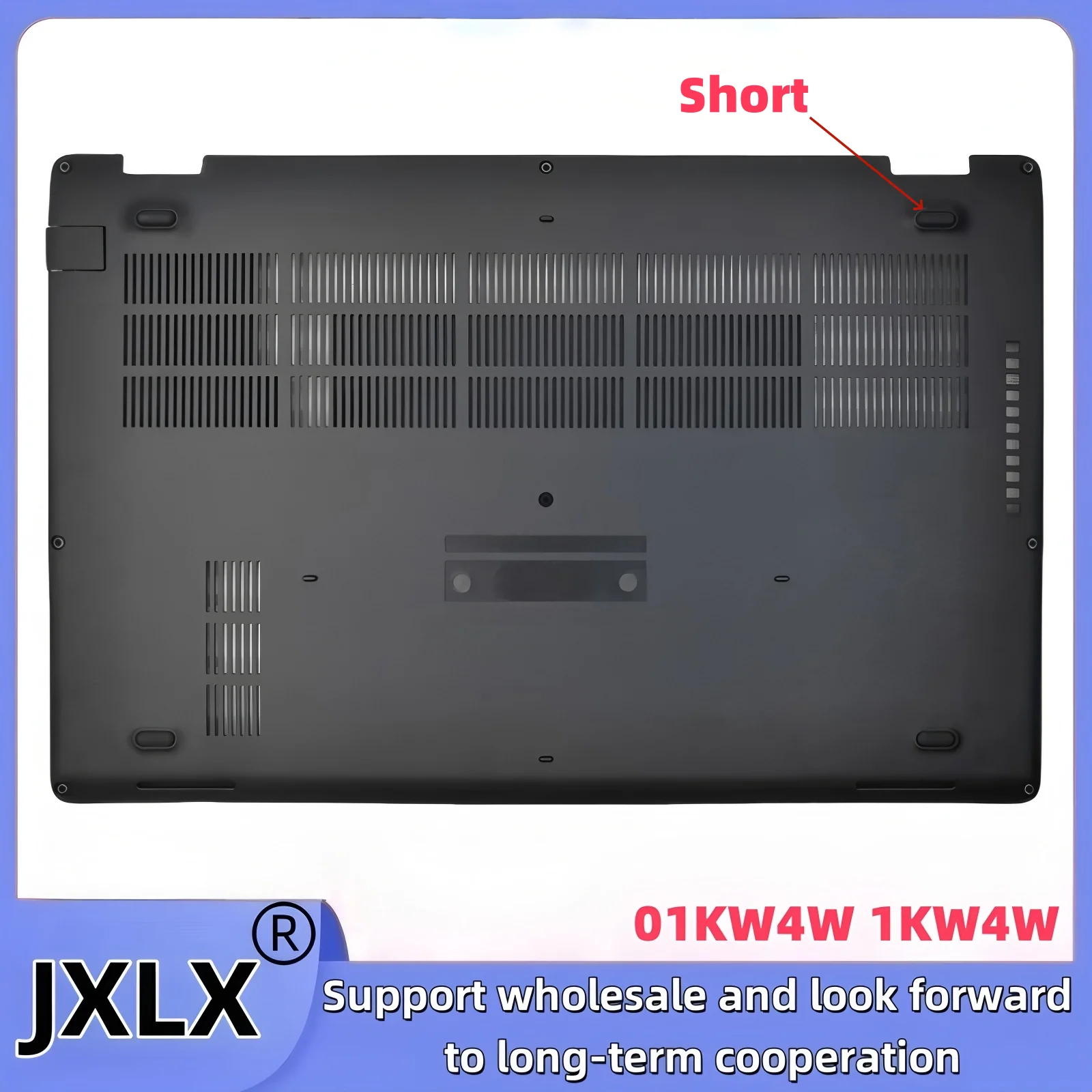 เจเอ็กซ์แอลเอ็กซ์ ®   ใหม่สำหรับเดลล์ ละติจูด 5500 E5500 แล็ปท็อปฝาครอบฐานด้านล่างตัวล่าง 01KW4W 1KW4W 0H37YN H37YN