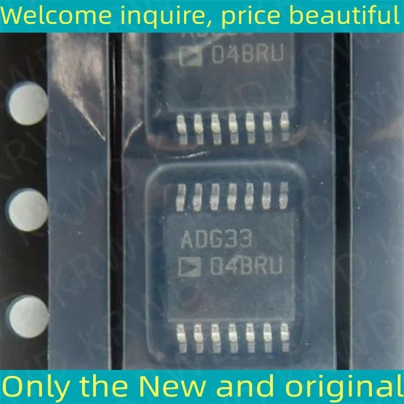 5PCS ADG33 04BRU New Original Chip IC TSSOP14 ADG3304BRUZ-REEL ADG3304BRUZ ADG3304B ADG3304
