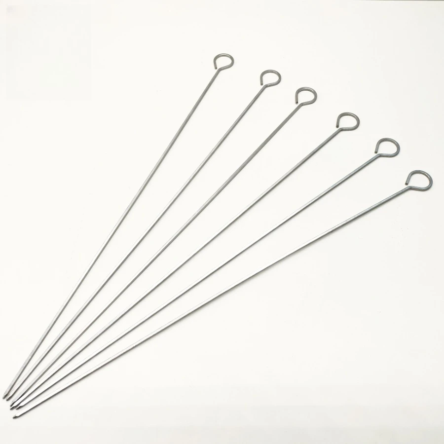 12-Piece Stainless Steel Barbecue Skewers: The 'Grilling Wonder' in Cross-Border Scenarios, Unlocking Outdoor Deliciousness