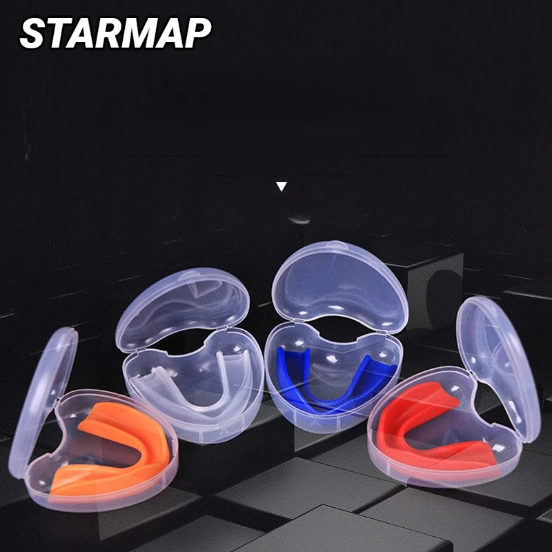 Sport Mouth Guard  Teeth Protector Mouthguard Tooth Brace Protection Basketball Rugby Boxing Karate Taekwondo Silicone Anti-wear